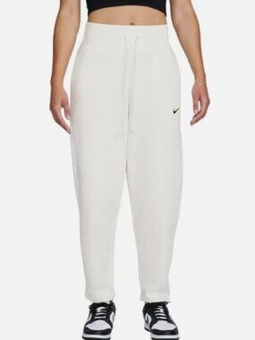Nike Women's Sportswear Oversized Sweatpants (Sail/Black ) Size 2XL